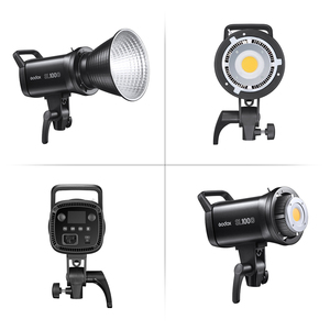 GODOX SL100D ไฟวิดีโอซีรีส์100W 5600K SL แผงจอแอลซีดี LED กลางแจ้งแสงเอาท์พุทต่อเนื่อง Bowens MOUNT ไฟสตูดิโอ - Product Image 6