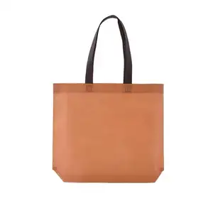 Tùy chỉnh OEM thân thiện với môi tái chế xử lý in ấn PP không dệt mua sắm Tote Bag với nút