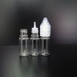 Venta al por Mayor de Botellas de Plástico Transparente para Mascotas, Botellas de Plástico ODM de 30 ml, 15 ml y 10 ml con Gotero y Tapas a Prueba de Manipulación - Product Image 5