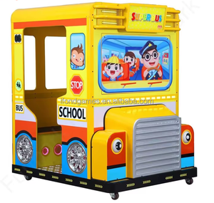 IFD Kids Super School <span class=keywords><strong>Bus</strong></span> Theme Park Rides Machine de jeu d'arcade d'amusement <span class=keywords><strong>Jeux</strong></span> à pièces - Product Image 1