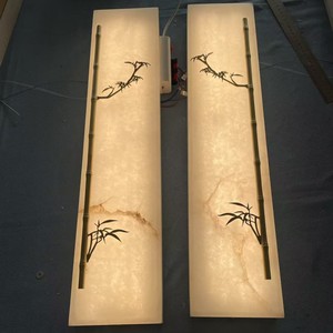 Marble Wall Lamp Led <b>Light</b> Source 220V For Hotel Lobby <b>Corridor</b> Bedroom Entrance Hall Lighting - Product Image 3