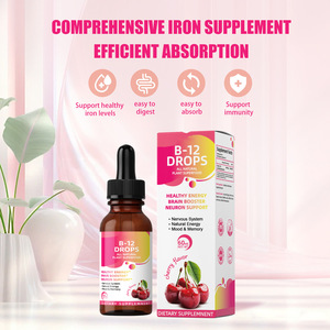 <span class=keywords><strong>Vente</strong></span> flash : Gouttes liquides de vitamine B12, booster d'énergie biologique pour adultes, amélioration de la fonction du système nerveux, amélioration de la mémoire avec des vitamines du complexe B - Product Image 3