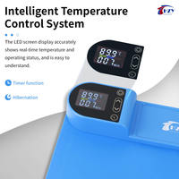HZY CP-19 Alas Pemanas Pemisah Layar LCD Suhu Konstan, Alas Pemanasan Cepat untuk Perbaikan iPhone iPad Laptop