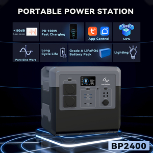 Sistema Solar Doméstico de 300w, Baterías de Litio de 5kw, Generador de Energía Solar Portátil de 1500w para TV y Luces para el Hogar - Product Image 2