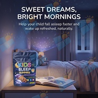 Gummies pour le sommeil des enfants sans mélatonine, avec magnésium et mélisse, pour soutenir la routine du coucher – Marque privée, usine OEM