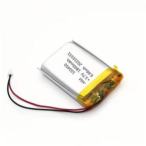 충전식 액체 배터리 3.7V 1800mAh10*34*50mm 모델 103450 HM 브랜드 300 사이클 소비자 전자 제품 및 장난감 - Product Image 5