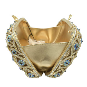 Sac de soirée de luxe JIANUO Crystal Eyes orné de diamants, sac de soirée œil de diable en diamant - Product Image 2