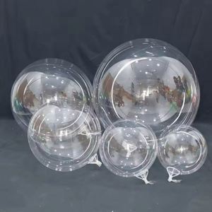 Globo Transparente Redondo de Burbuja Bobo de 10/12/18/24/36 Pulgadas, Globo Transparente de Helio para Decoración de Bodas y Fiestas de Cumpleaños - Product Image 2