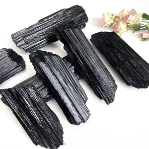 Turmalina Negra Natural de Alta Calidad, Piedra <span class=keywords><strong>en</strong></span> <span class=keywords><strong>Bruto</strong></span> de Gran Tamaño, Cristal Crudo Ecológico para Sanación y Feng Shui - Product Image 6