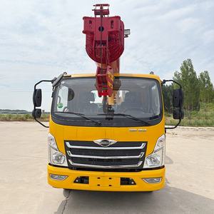 טלסקופי בום משטח מחוספס 6 טון מנופים משאית עגורנים למשאיות גבוהה ואמינות foton עגורני ציוד הרמה - Product Image 2