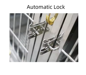 Ultra-Luxuriöser Verschleißfester Edelstahl Metallischer Volierenkäfig Ungiftig Haustierfreundlicher Papageienkäfig Transportbox - Product Image 5