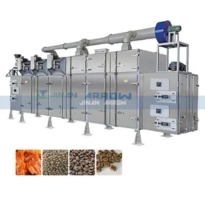 Low temperature baking dog food pet treat cross circulation efficient drying machine