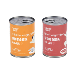 Snack per cani e gatti in scatola ad alta genuino 375g di manzo/pollo e verdure gusto <span class=keywords><strong>cibo</strong></span> per animali in scatola - Product Image 5