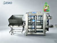 ESKO Offre Spéciale Machine de remplissage automatique de détergent lessive liquide pour bouteilles et remplisseuse de bouteilles de savon liquide pour usage domestique