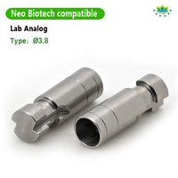 Accessoires de production d'abutments dentaires analogiques Neo Biotech Fixture Lab pour systèmes de marques coréennes et européennes en stock