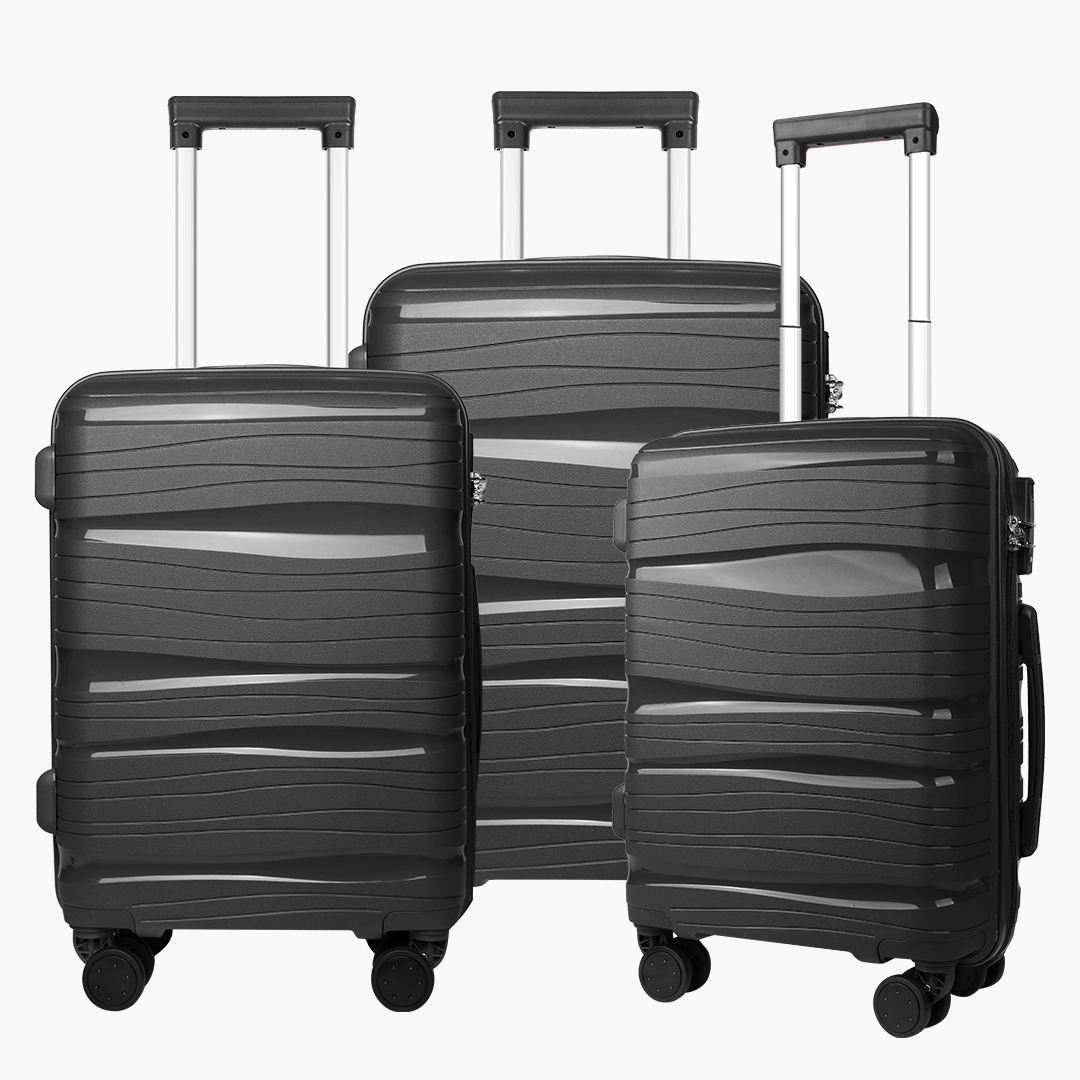 18 22 26 Inch Travel Suitcase on Spinner Wheels Rolling Luggage Set Carry  on Cabin Trolley Luggage Bag Unisex Luggage Sets