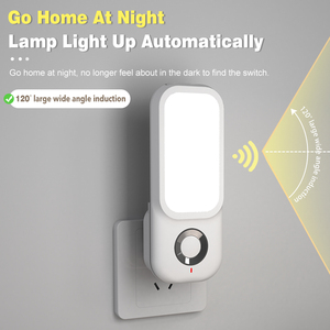 Luces Nocturnas Inteligentes con Sensor de Movimiento LED, Encendido/Apagado Automático por USB, Lámpara de Inducción del <span class=keywords><strong>Cuerpo</strong></span> <span class=keywords><strong>Humano</strong></span> con Estación de Carga Inalámbrica - Product Image 4
