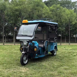 Triciclo Eléctrico - Vehículo para Desplazamientos de Corta Distancia - Puede Usarse como <span class=keywords><strong>un</strong></span> Pequeño <span class=keywords><strong>Taxi</strong></span> - Tuk-tuk - Extrema Autonomía - Product Image 1