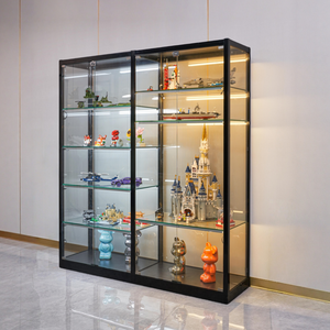 Kinh Tế kính trưng bày không khung kính hiển thị kính cường lực cho cửa hàng thuốc lá khói và cửa hàng bán lẻ - Product Image 6