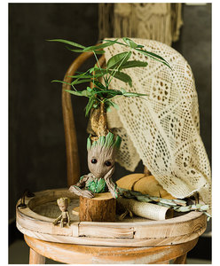 Adorable Resin Baby <strong>Groot</strong> Tree Man for Pens Holder Pens Pot Decoration - Product Image 3