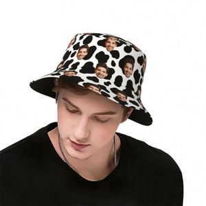 Chapeau Bob Unisexe Personnalisé avec Motif Dessin Animé – Accessoire de Mode Estival pour Voyages en Plein Air et Streetwear (Hommes & Femmes) - Product Image 1