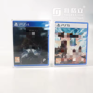 Ốp Trưng Bày Trò Chơi PlayStation 4 Trong Suốt Tùy Chỉnh Bán Sỉ Đồ Bảo Vệ Acrylic Trò Chơi Video PS5 - Product Image 2