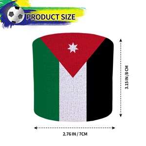 Divers pays de la Jordanie Bande de poignet en coton confortable <span class=keywords><strong>pour</strong></span> poignet Sports Gym et activités sportives - Product Image 2
