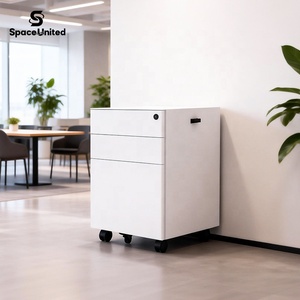 SpaceUnited Postes de travail modernes pour bureaux, rangement, écoles et hôpitaux, armoires à dossiers en acier, mobilier de bureau à domicile - Product Image 3