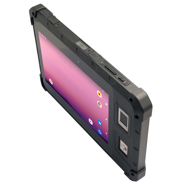 QS-805 8 Inch Rugged Industrial Tablet PC Dual SIM Card Slot 4G Lte IP65 Android Tablet With NFC RFID Fingerprint