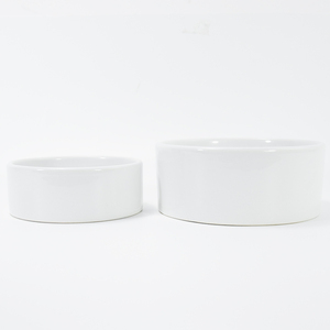 Tazón de Comida para Perro Minimalista de Cerámica Ecológica Personalizable por Sublimación, 380 ml y 800 ml - Product Image 2