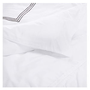 NanTong rifornimento della fabbrica di 200T 300T 400T 100% cotone re regina duvet set set di biancheria da letto di lusso hotel duvet copertura set di singolo formato - Product Image 3