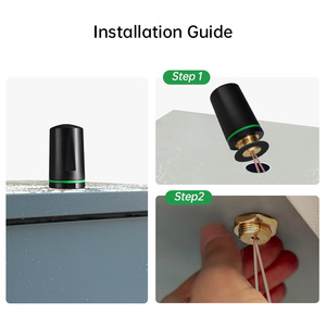 Antenne cellulaire omnidirectionnelle à gain élevé Lora 433MHz WIFI GPS 3G <span class=keywords><strong>GSM</strong></span> 4G LTE à montage à vis extérieur antidéflagrant étanche - Product Image 6