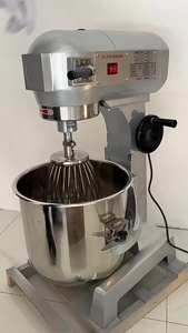 Máy trộn bánh thực phẩm <span class=keywords><strong>10</strong></span> LÍT mới với móc bột để nướng cho bột Máy trộn hành tinh đứng hạng nặng 110V/220V cho tiệm bánh - Product Image 4