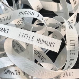 May tùy chỉnh màn hình in ấn Logo Mitre gấp Bông rửa nhãn cho quần áo - Product Image 4