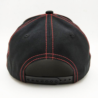 Gorras de Béisbol Suaves de Algodón con Luz LED Intermitente / Gorras Deportivas de 6 Paneles con Visera Curva para Conciertos