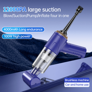 <span class=keywords><strong>Aspirateur</strong></span> et souffleur d'air portatif mini sans fil, aspiration puissante, pour le nettoyage <span class=keywords><strong>de</strong></span> voiture, fonctionne sur batterie - Product Image 2