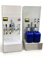 Machine de remplissage semi-automatique haute précision à deux extrémités WF-PP pour le lait et l'alcool en canettes et en bouteilles