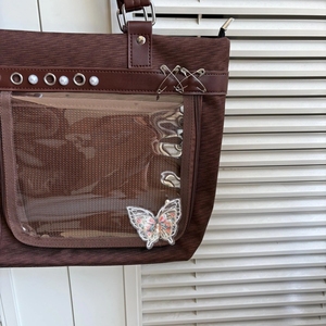 Personalizzabile Y2k Punk spalline Display per la collezione di Anime e rimovibile cuore sacchetto Gothic <span class=keywords><strong>Ita</strong></span> <span class=keywords><strong>Bag</strong></span> - Product Image 4