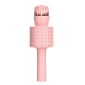 Nueva llegada K9 micrófono de Karaoke condensador inalámbrico USB grabación micrófono para los niños