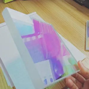 Temperable Gradient Color Art Iridescent Dichroic Coating Glass Manufacturers