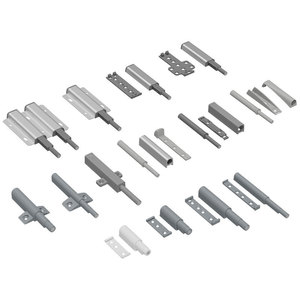 Cabinet Door Rebound Switch Concealed Drawer <b>Latch</b> <b>Push</b> To Rebound Handle Free Spring Mechanism Minimalist Design Easy - Product Image 1
