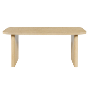 Mesa Consola de Madera Rectangular, Independiente, con Estante Sólido y Diseño sin Respaldo - Product Image 4