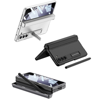 Dernières tendances Shell Film intégré étui à crayons tout compris pour Galaxy Z Fold5 trou de précision avec étui de téléphone support