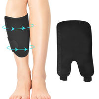 Attelle de compression souple en néoprène épais personnalisée pour mollet adulte – Manchon de compression universel pour basketball, course à pied et équipement de fitness