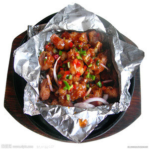Hot Sale Aluminum <b>Foil</b> Use for Food Food Grade Disposable Takeaway Food Alu <b>Foil</b> Paper - Product Image 4