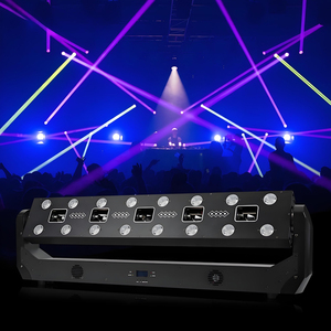 &quot;16x3W <strong>DMX</strong> <strong>RGB</strong> <strong>LED</strong> Moving Head Light +5 Scanner <strong>Projector</strong> Animation Laser Light for Music Bars &amp; Disco Clubs&quot; - Product Image 2