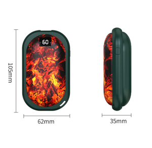 Tốt nhất bán biểu tượng tùy chỉnh điện tử tay ấm hơn ngân hàng điện Trung Quốc sưởi ấm USB xe/RV/phòng ngủ sử dụng tay ấm hơn - Product Image 6