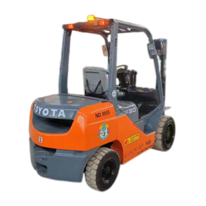 Prix bas Japon 30 chariots élévateurs d'occasion 3 tonnes chariot élévateur Toyota vente de chariots élévateurs manuels - Product Image 1