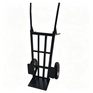 Carrello Industriale a Due Ruote in Acciaio Rinforzato 5x5 da 200 kg con Struttura Robusta per Trasporto Pesante - Product Image 1
