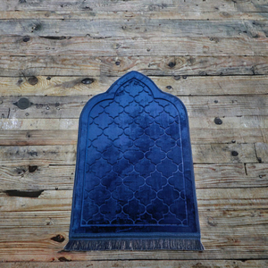 Tappetino da Preghiera Islamico Personalizzato in Morbido Poliestere Raschel, Set Regalo per Casa e Viaggio, Realizzato a Macchina - Product Image 3